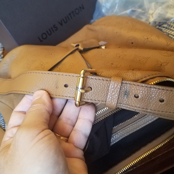 SOLD@! Louis Vuitton Selene Caramel PM Handbag - Picture 9 of 12